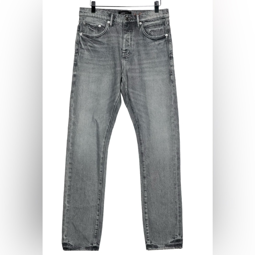 Purple Men's Grey Jeans- New with back tag.